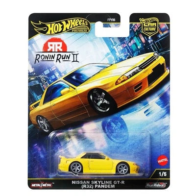 Hot Wheels Premium Car Culture Ronin Run II Nissan Skyline GT-R (R32) Pandem