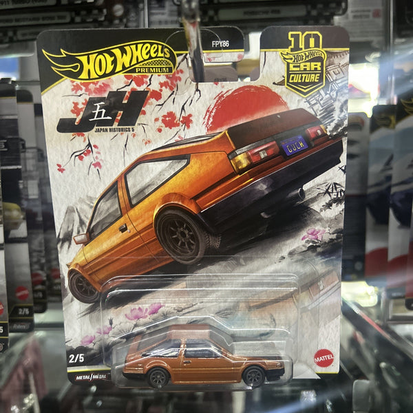 HOT WHEELS JAPAN HISTORICS TOYOTA AE86 SPRINTER TRUENO 2/5 JKF10